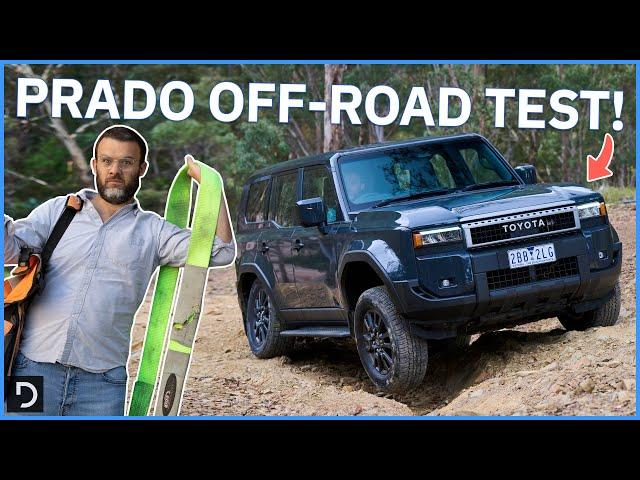 2025 Toyota LandCruiser Prado GX Off-road Test! | Drive.com.au