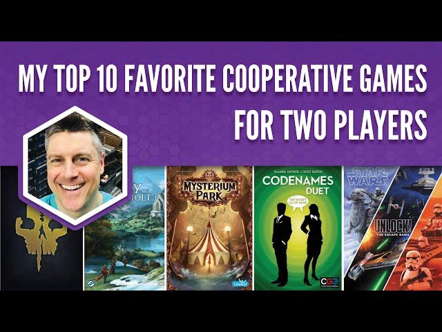 My Top 10 Favorite Cooperative Games for Two Players