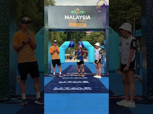 First Malaysian Finisher in 100km Malaysia Ultra Trail by UTMB