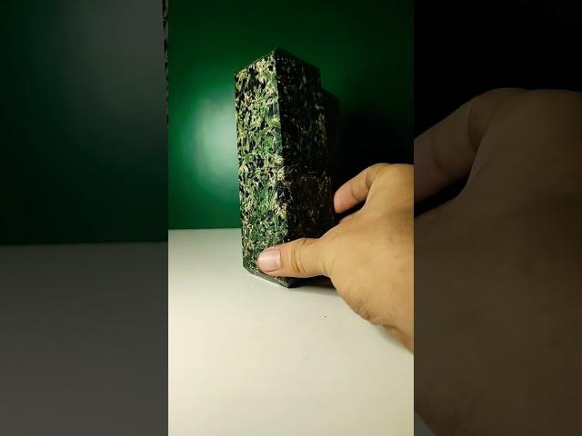 Natural Green Jasper Stone Tower for sell #crystals #crystalhealing #crystalstone #Crystaltower