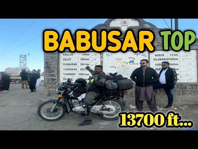 13700ft ki bolandi per Bike legae|| Babusar Top highest mountain || Karachi to Skardu Bike Tour07