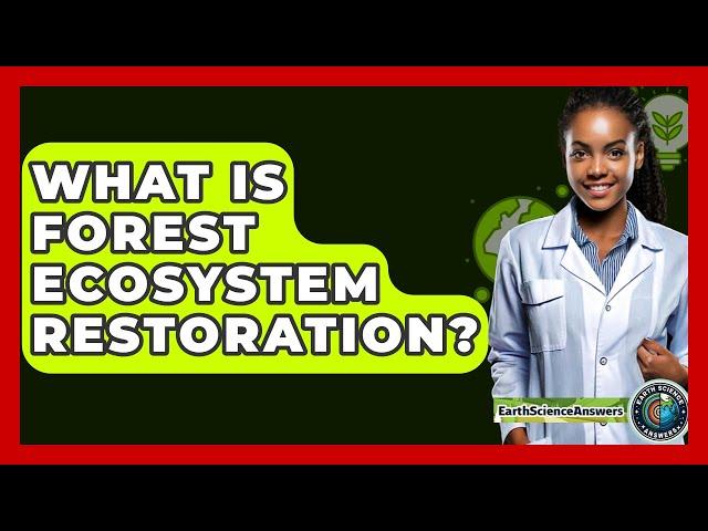 What Is Forest Ecosystem Restoration? - Earth Science Answers