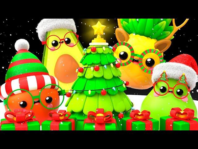 Baby Fruit Dancing - CHRISTMAS MAGIC HOLIDAY  ⭐ Sensory Videos