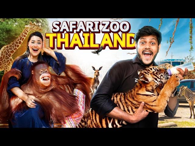 আমরা এখন সাফারি ওয়ার্ল্ডে | Thailand Safari World Zoo | Monkey Show | Tiger | Rakib Hossain