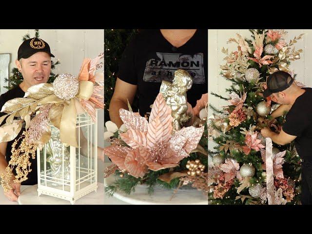 5 GLAM Christmas Decorations Ideas / How To Make Easy Christmas DIYS / Ramon At Home