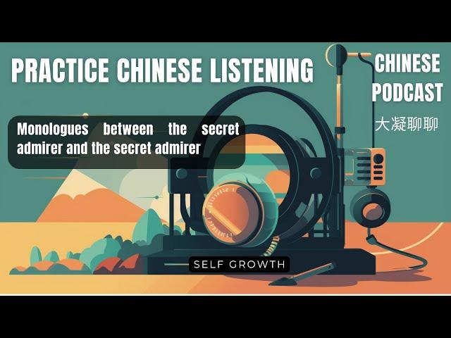 Chinese podcast  - Topic Self growth - Ep06 - Monologues between the secret admirer & secret admirer