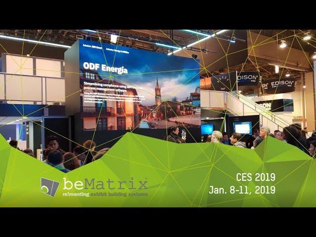 Over 100 beMatrix® exhibits at CES 2019