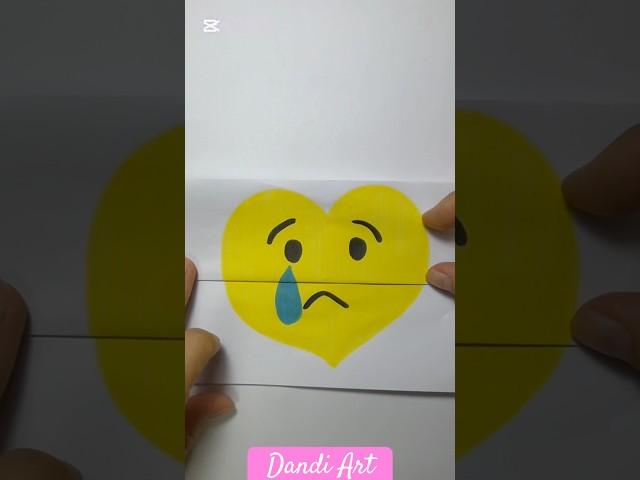 How to draw cute emoji #howtodraw #cute #emoji #art #like #sad #smile #shorts #tutorial #trending