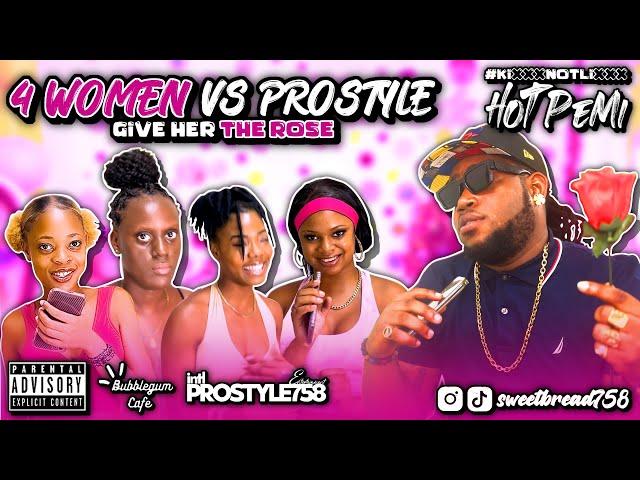 4 WOMEN VS 1 DJ: IntlProstyle || Give Her The Rose