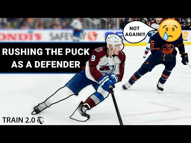 How to Rush The Puck as a Defensemen