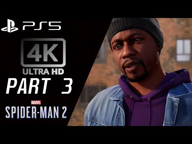 Spider Man 2 (Part 3) Gameplay Walkthrough 4K60fps