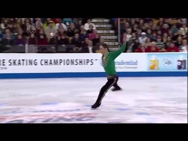 2014 US National Championships Jason Brown FS  Riverdance