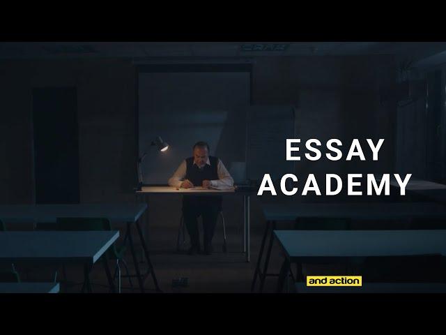 commercial video for educational service | commercial video for Essay Academy