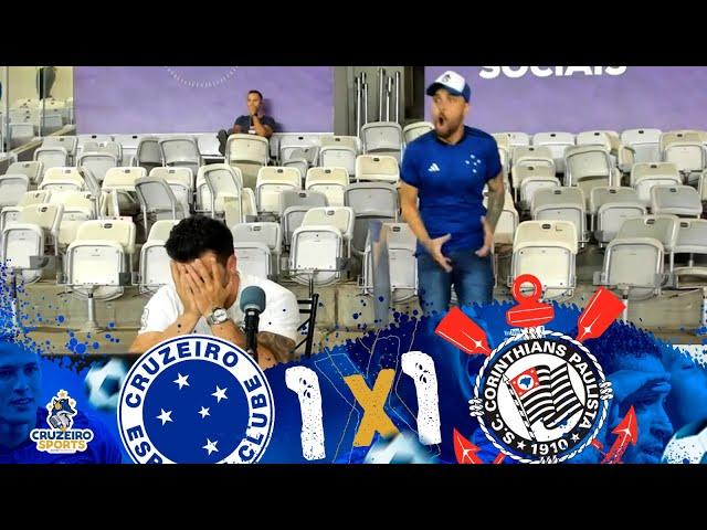  GOLS - CRUZEIRO 1X1 CORINTHIANS - CRUZEIRO ENTREGA A VITÓRIA NO ÚLTIMO LANCE DO JOGO