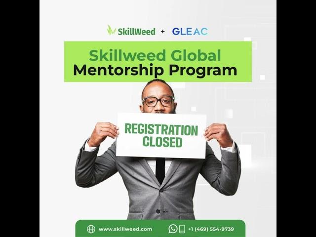 Skillweed Mentorship program Full || Skillweed