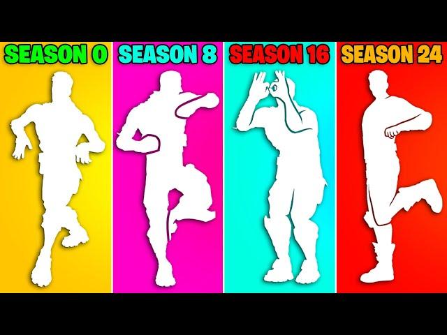 Legendary Fortnite Dances From Every Season! (Shout, Stay Afloat, Tootsee, Kid Laroi, Heart King)