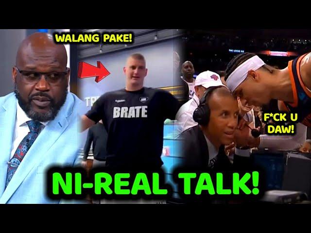 SHAQUILLE O'NEAL NI-REALTALK SI JOKER! Knicks crowd sinigawan ng F*ck u si Reggie Miller!