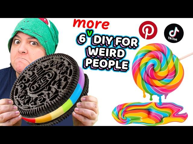 BUY or DIY? I Tested MORE UNREAL VIRAL DIYs for WEIRD PEOPLE @ChloeRoseArt Pinterest & Tiktok