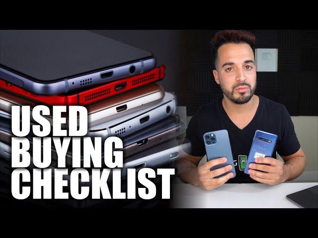 MUST DO Checklist Before Buying Used Phones!