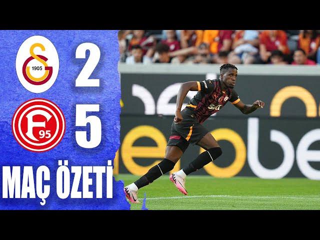 Galatasaray - Fortuna Düsseldorf Maç Özeti | Galatasaray 2-5 Düsseldorf