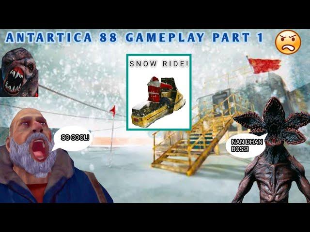 Antarctica 88 part 1 gameplay in tamil/Antarctica horror game/on vtg!