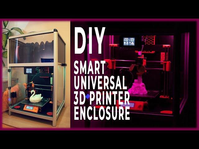 Really nice Smart DIY 3D Printer Enclosure!