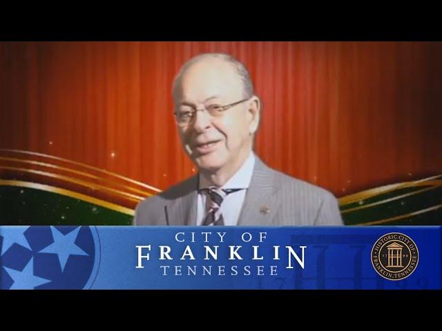 Holiday Greetings from City of Franklin, TN Mayor Ken Moore