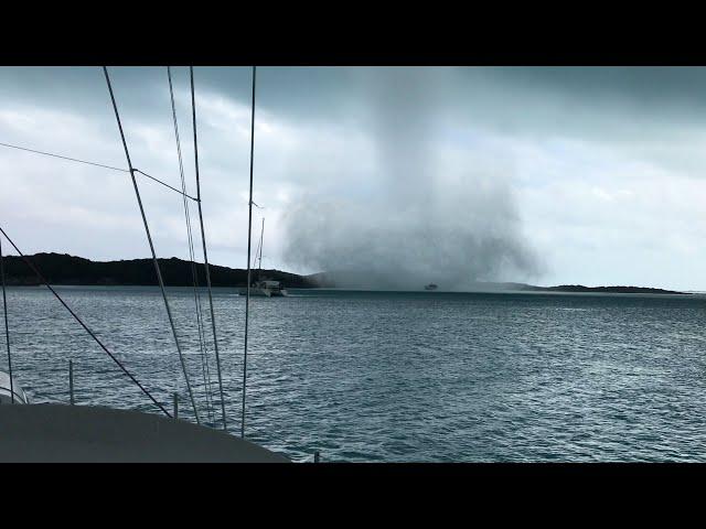 Biggest Waterspout we've ever seen!