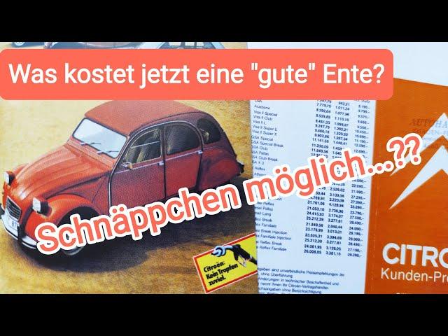 Was kostet aktuell eine gute Ente? Sind Schnäppchen möglich??