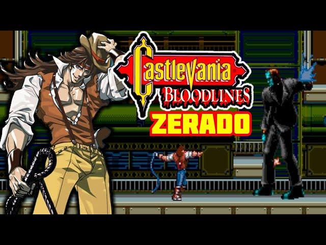 Castlevania Bloodlines - ZERADO - John Morris o Chicoteiro Brabo do Mega Drive