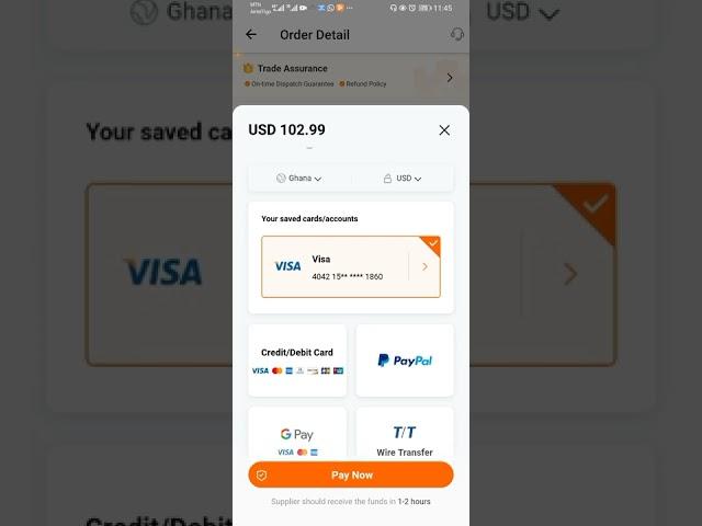 HOW TO MAKE PAYMENT ON ALIBABA