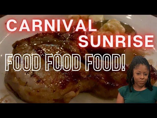 What food is FREE on Carnival Cruises