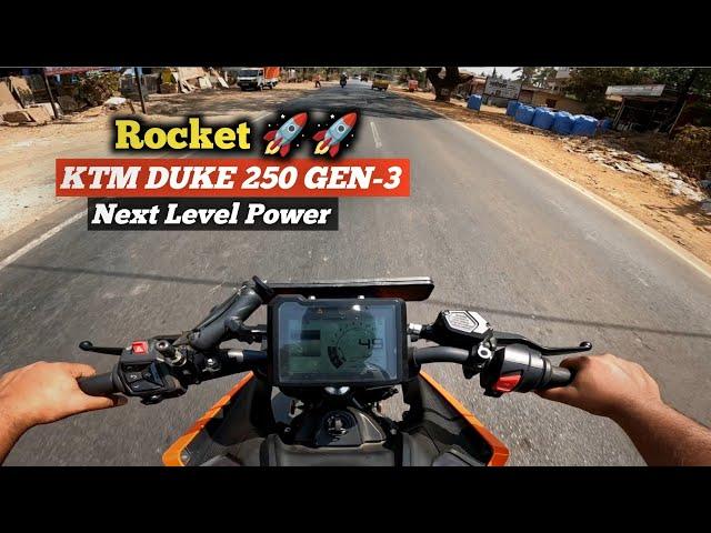 I'M RIDING THE NEW KTM DUKE 250 gen3 LIKE A PRO!