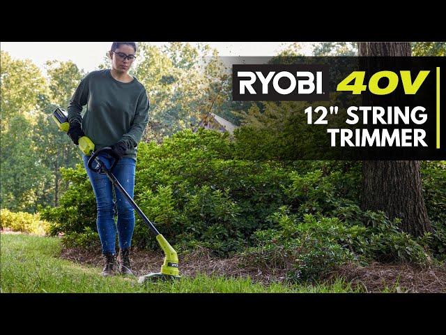 RYOBI 40V 12" String Trimmer