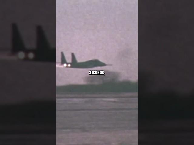 F-15 Beats a Rocket