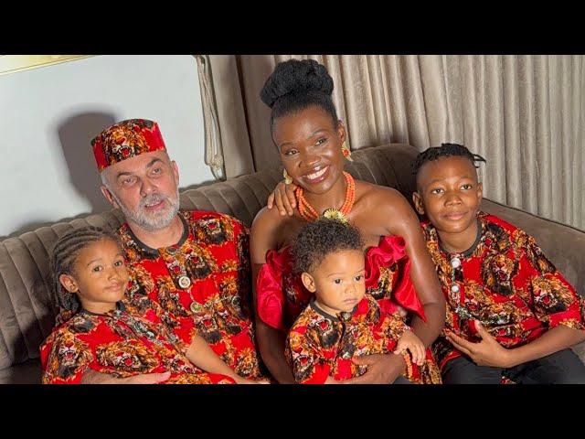 Our Igbo family Christmas photo shoot