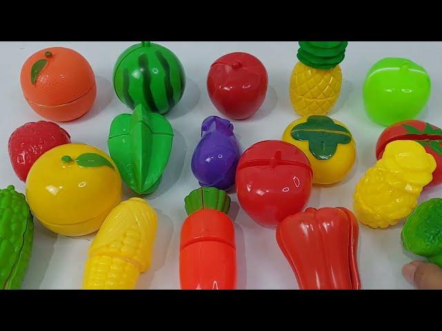 Thirty Minutes Satisfying Cutting Fruits and Vegetables ASMR | Wooden and Plastic | Satisfying Video