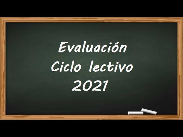 ¿Cómo será el Ciclo lectivo 2021?