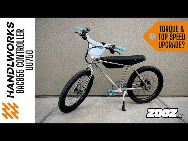 Zooz Handlworks BAC855 Upgrade-Unboxing, Install, and First Impressions| eBike POV [4K]