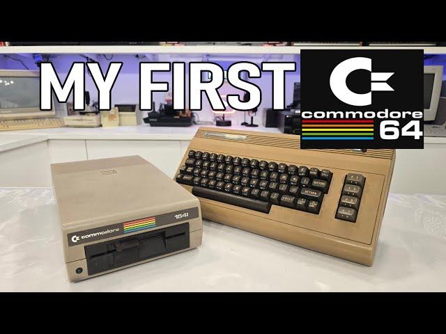 My First Breadbin C64 - A Look Inside and First Power On Test #commodore64 #c64