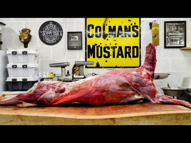 Roe buck breakdown. How to butcher a Deer at home. A detailed step by step masterclass. 73% yield.