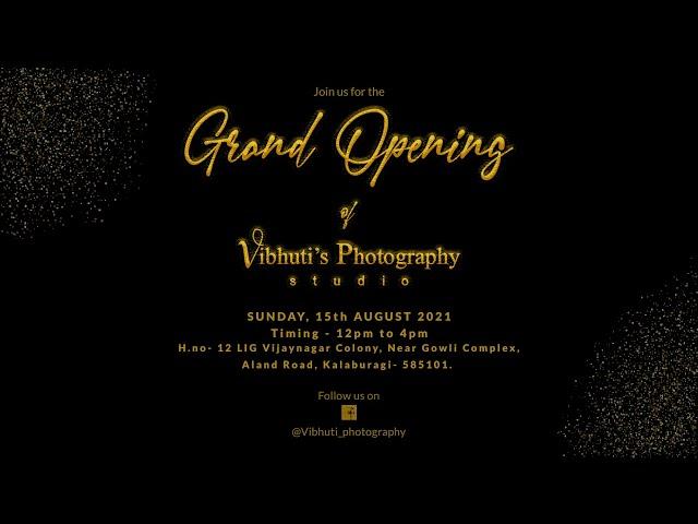 INVITATION for INAUGRATION | vibhuti studio | 2021 |