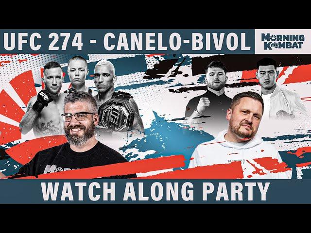 UFC 274 & Canelo Alvarez vs. Dmitry Bivol Watch Along Party | Morning Kombat