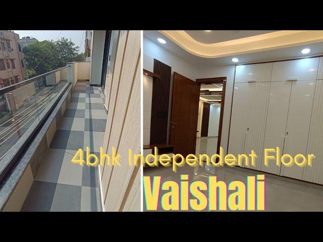 4BHK ULTRA LUXURIOUS FLOOR नियर METRO  STATION के पास VAISHALI GZB.