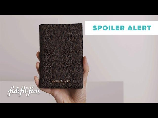 Michael Kors Bedford Travel Passport Wallet | Summer Box Spoiler | FabFitFun