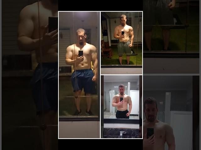 Natural Body Transformation - 105kg vs. 90kg vs. 100kg