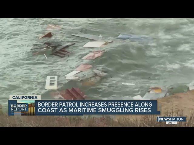 Border Patrol increases presence along coast as maritime smuggling rises