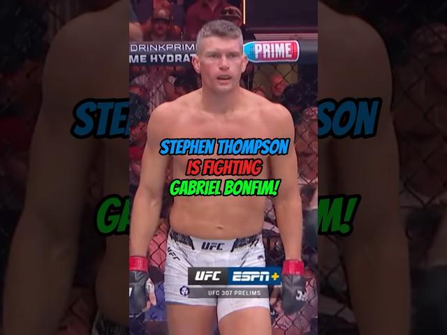 STEPHEN THOMPSON IS FIGHTING GABRIEL BONFIM IN JULY AND IT’S GOING TO BE CRAZY!#trending #youtube