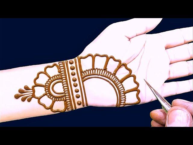 very easy and beautiful Mehndi design | mehendi design | mehandi ka design| वटपौर्णिमा मेहंदी डिजाइन