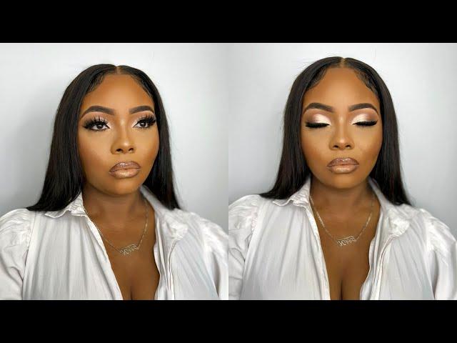 Easy Step By Step Cut Crease Valentine Glam